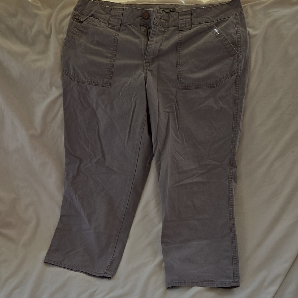 GAP Gray Cropped Pants